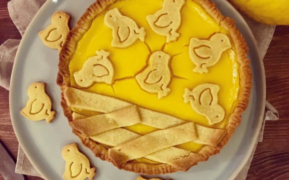 CROSTATA CON CREMA PASTICCERA AL LIMONE (Frolla di Luca Montersino)